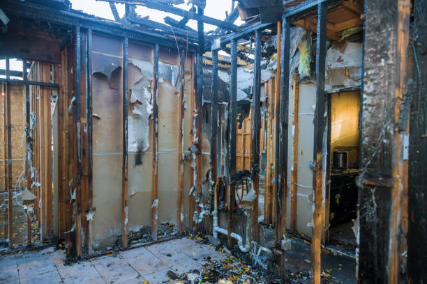 Professional Fire Damage Removal technician working in Chevy Chase, MD